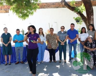 Reinauguração da Secretaria da Mulher em Bacabal.