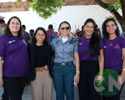 Reinauguração da Secretaria da Mulher em Bacabal.