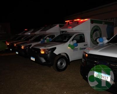 Entrega de 21 novos veículos em Bacabal-MA 