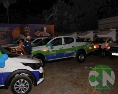 Entrega de 21 novos veículos em Bacabal-MA 
