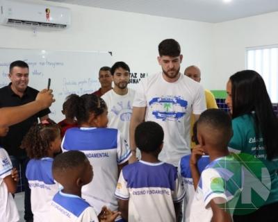 Inauguração de mais duas escolas no município de Bacabal 