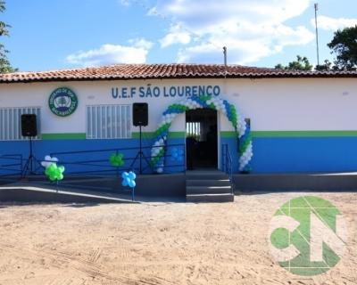 Inauguração de mais duas escolas no município de Bacabal 