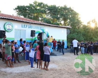 Inauguração de mais duas escolas no município de Bacabal 