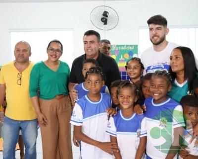 Inauguração de mais duas escolas no município de Bacabal 