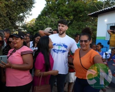 Inauguração de mais duas escolas no município de Bacabal 