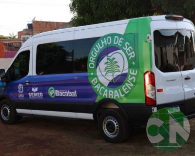 Entrega do novo transporte para a APAE doado pela prefeitura de Bacabal 