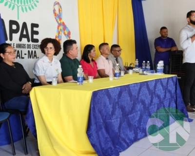 Entrega do novo transporte para a APAE doado pela prefeitura de Bacabal 