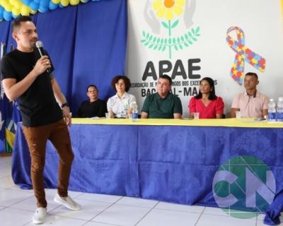 Entrega do novo transporte para a APAE doado pela prefeitura de Bacabal 