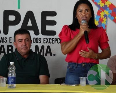 Entrega do novo transporte para a APAE doado pela prefeitura de Bacabal 
