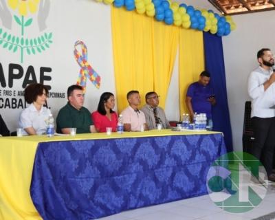 Entrega do novo transporte para a APAE doado pela prefeitura de Bacabal 