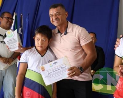 Entrega do novo transporte para a APAE doado pela prefeitura de Bacabal 