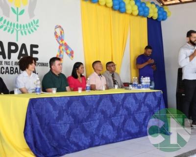 Entrega do novo transporte para a APAE doado pela prefeitura de Bacabal 