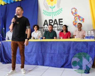 Entrega do novo transporte para a APAE doado pela prefeitura de Bacabal 