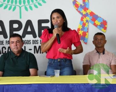 Entrega do novo transporte para a APAE doado pela prefeitura de Bacabal 