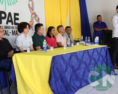 Entrega do novo transporte para a APAE doado pela prefeitura de Bacabal 