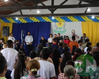 Entrega do novo transporte para a APAE doado pela prefeitura de Bacabal 