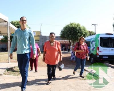 Entrega do novo transporte para a APAE doado pela prefeitura de Bacabal 