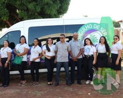 Entrega do novo transporte para a APAE doado pela prefeitura de Bacabal 