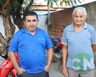Entrega de novos veículos no povoado Bela Vista