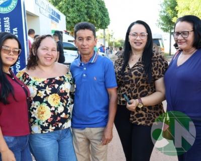 Entrega de novos veículos no povoado Bela Vista