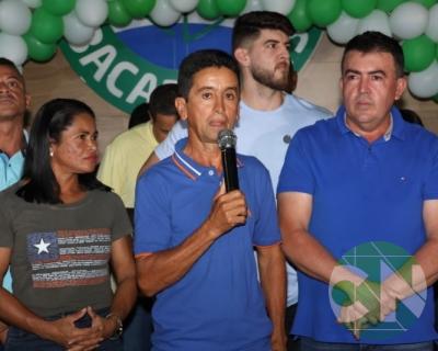 Entrega de novos veículos no povoado Bela Vista