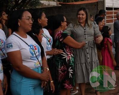 Entrega de novos veículos no povoado Bela Vista