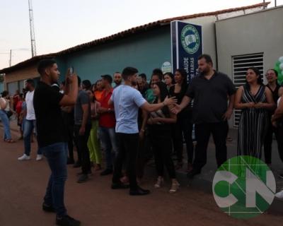 Entrega de novos veículos no povoado Bela Vista