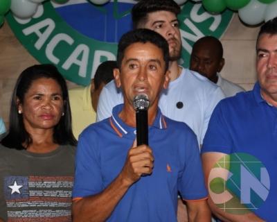 Entrega de novos veículos no povoado Bela Vista