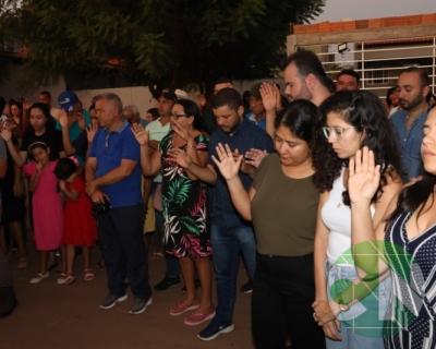 Entrega de novos veículos no povoado Bela Vista