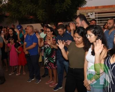 Entrega de novos veículos no povoado Bela Vista