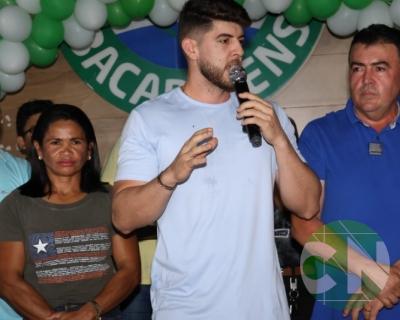 Entrega de novos veículos no povoado Bela Vista