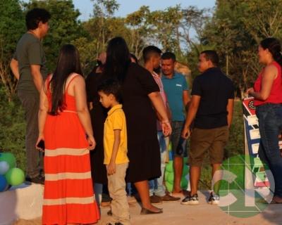Inauguração da ponte no povoado Morada Nova 