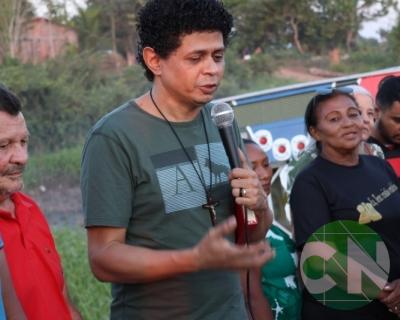 Inauguração da ponte no povoado Morada Nova 