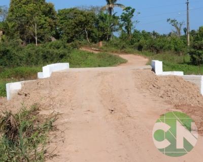 Inauguração da ponte no povoado Morada Nova 