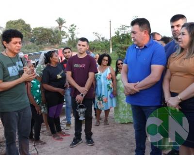 Inauguração da ponte no povoado Morada Nova 