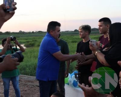 Inauguração da ponte no povoado Morada Nova 