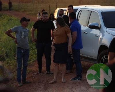 Inauguração da ponte no povoado Morada Nova 