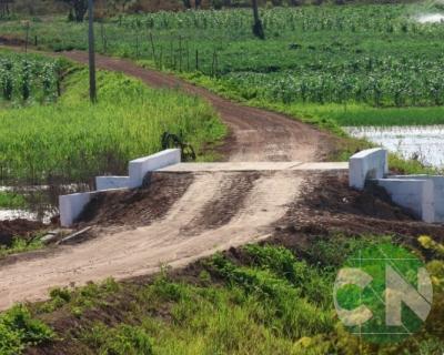 Inauguração da ponte no povoado Morada Nova 