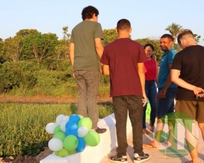 Inauguração da ponte no povoado Morada Nova 