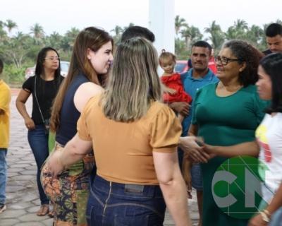 Inauguração da ponte no povoado Morada Nova 