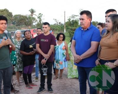 Inauguração da ponte no povoado Morada Nova 