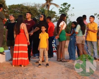 Inauguração da ponte no povoado Morada Nova 