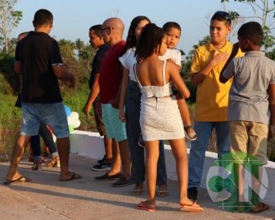 Inauguração da ponte no povoado Morada Nova 