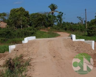 Inauguração da ponte no povoado Morada Nova 