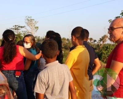 Inauguração da ponte no povoado Morada Nova 