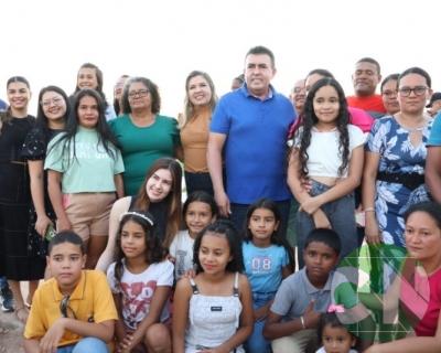 Inauguração da ponte no povoado Morada Nova 