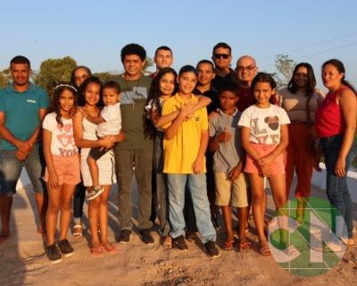 Inauguração da ponte no povoado Morada Nova 