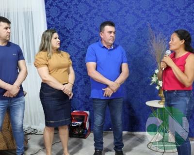 Inauguração da ponte no povoado Morada Nova 