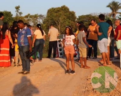 Inauguração da ponte no povoado Morada Nova 