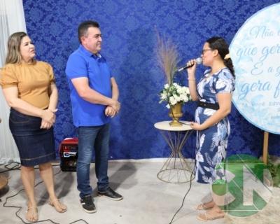 Inauguração da ponte no povoado Morada Nova 